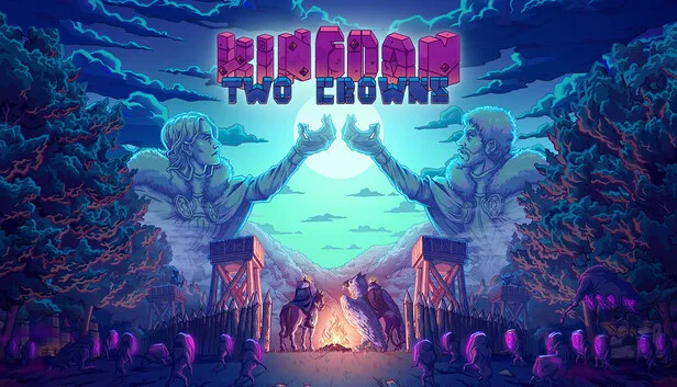 Kingdom Two Crowns official cover art with the game logo
